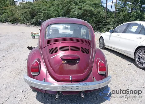 1972 Volkswagen Beetle из США, поврежденный, VIN 1122952484